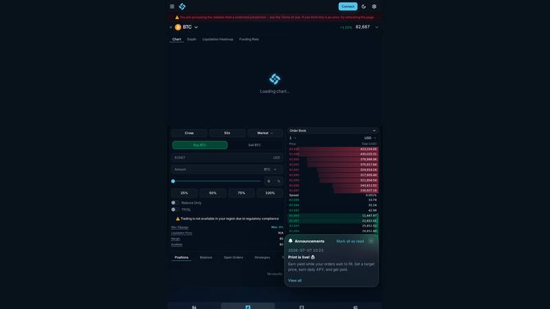 Pacifica live tablet trade terminal